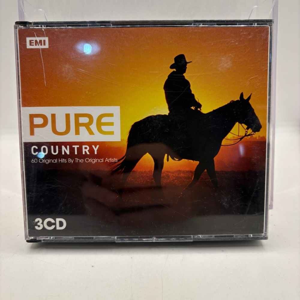 Pure Country 60 Original Hits 3 CD Box Set EMI Various Artists 2007